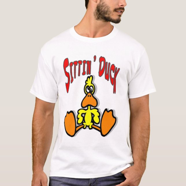 T-shirt Canard assis (Devant)