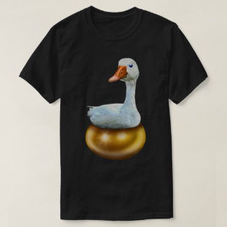 T-shirt Canard assis sur un oeuf d'or