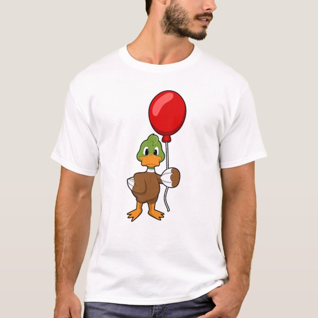 T-shirt Canard avec ballon (Devant)