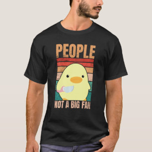 T-shirt Canard Avec Couteau Personnes Pas Un Gros Ventilat