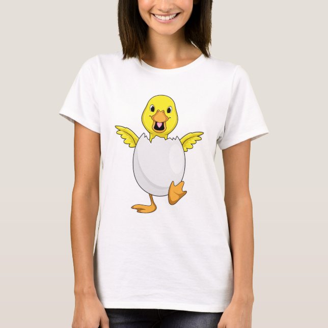 T-shirt Canard avec oeuf (Devant)