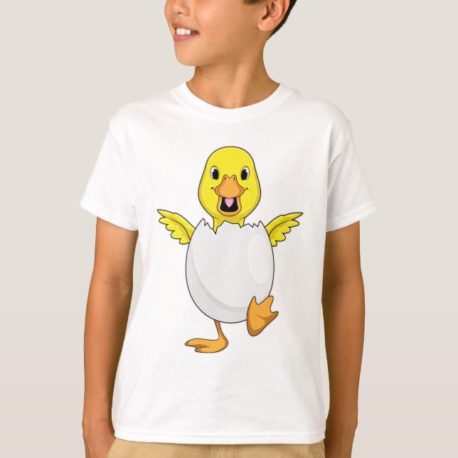 T-shirt Canard avec oeuf (Devant)