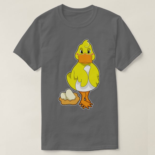 T-shirt Canard avec oeufs (Design devant)