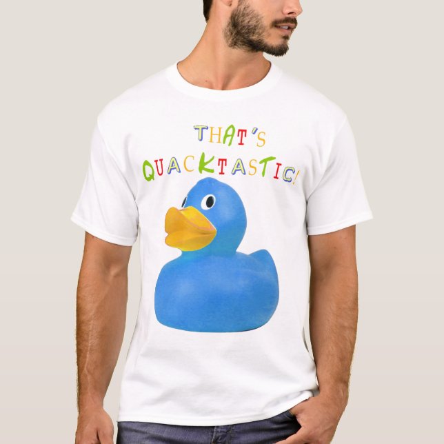 T-shirt Canard bleu (Devant)