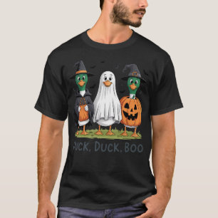 T-shirt Canard Canard Boo Drôle Halloween