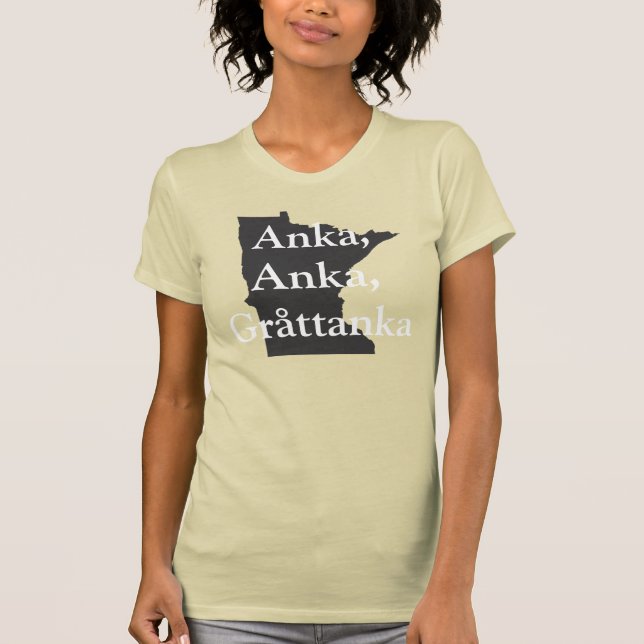 T-shirt Canard, canard, canard gris - Minnesota (Devant)