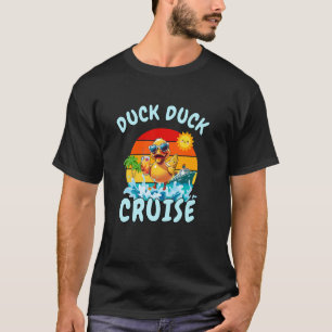 T-shirt Canard Canard Croisière Cache Trouve Cocktail Palm