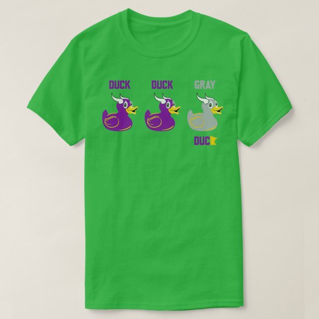 T-shirt Canard canard gris canard (Design devant)