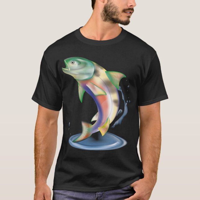 T-shirt canard chat poisson (Devant)
