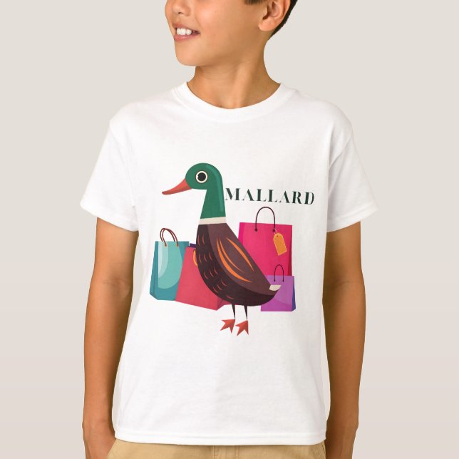 T-shirt Canard colvert jeu de mots drôle (Devant)