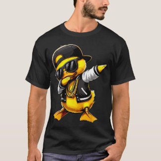 T-shirt Canard Dabant Fun Canard en Caoutchouc Avec