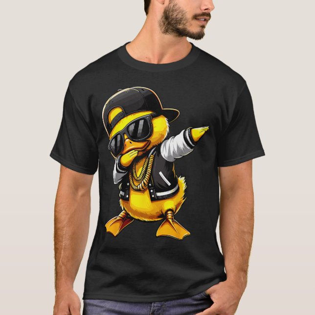 T-shirt Canard Dabant Fun Canard en Caoutchouc Avec (Devant)