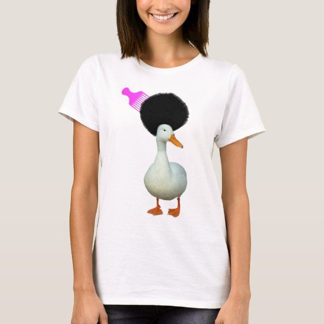 T-shirt Canard d'Afro (Devant)