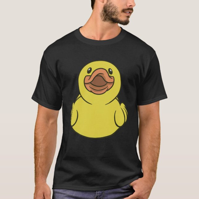 T-shirt Canard de canard mou Canard de caoutchouc (Devant)