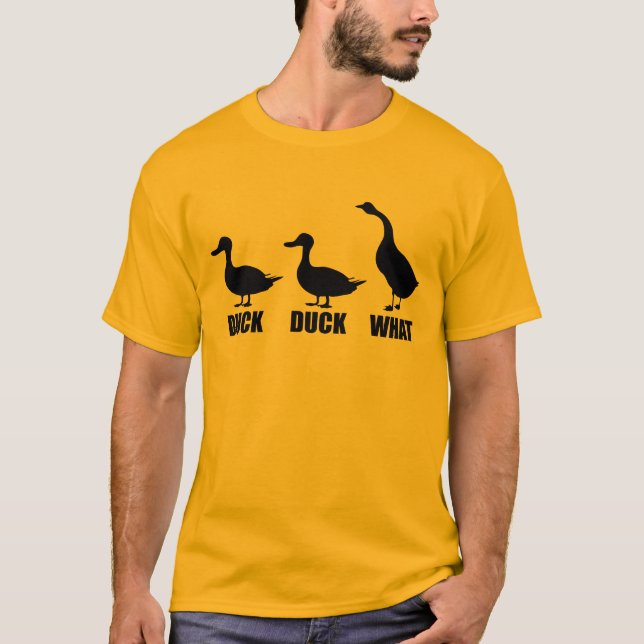 T-shirt Canard de canard quelle oie (Devant)