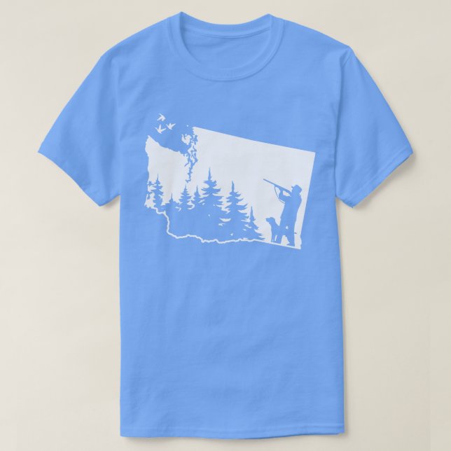 T-shirt Canard de chasse de Washington (Design devant)
