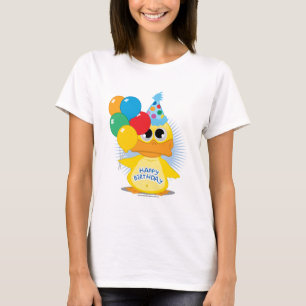 T-shirt Canard de joyeux anniversaire