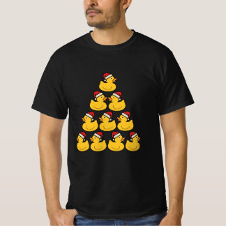 T-shirt Canard de Noël