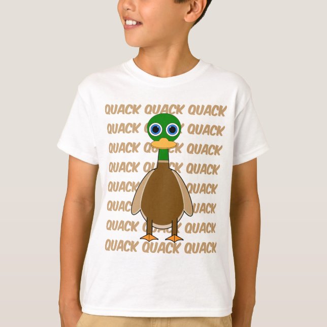 T-shirt canard drôle (Devant)