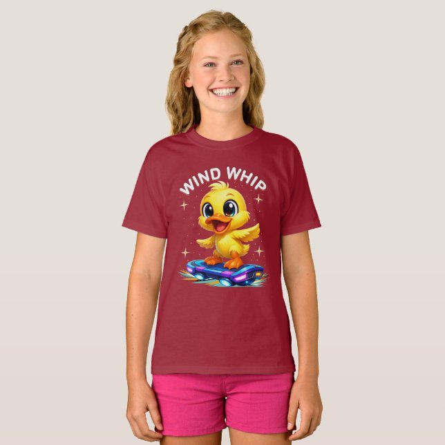 T-shirt canard drôle (Devant entier)