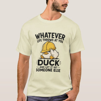 T-shirt Canard drôle personnalisé pour hommes