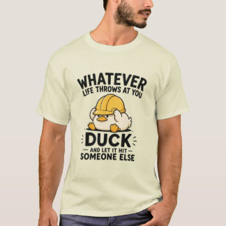 T-shirt Canard drôle personnalisé pour hommes