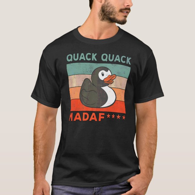 T-shirt Canard Duck Sayings Rubber Duck Quack Ducks 2 (Devant)