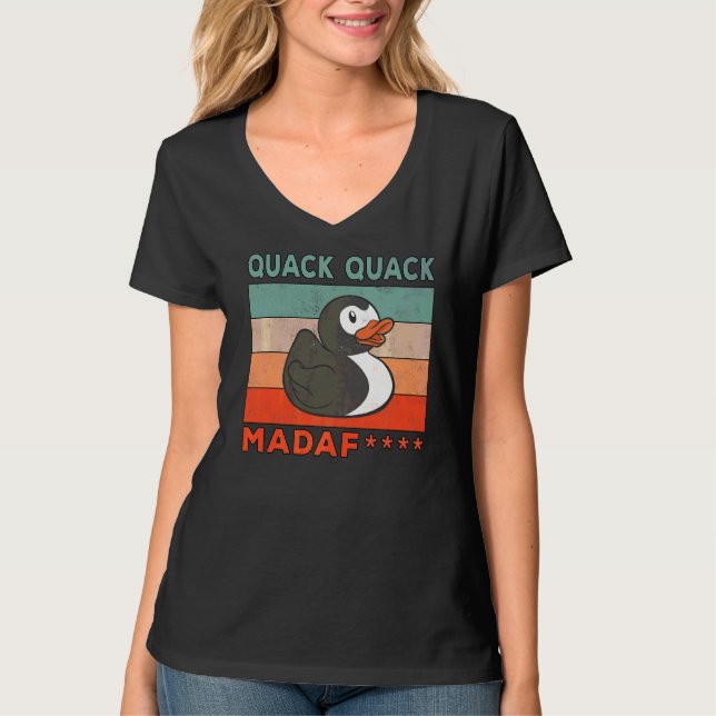 T-shirt Canard Duck Sayings Rubber Duck Quack Ducks 2 (Devant)