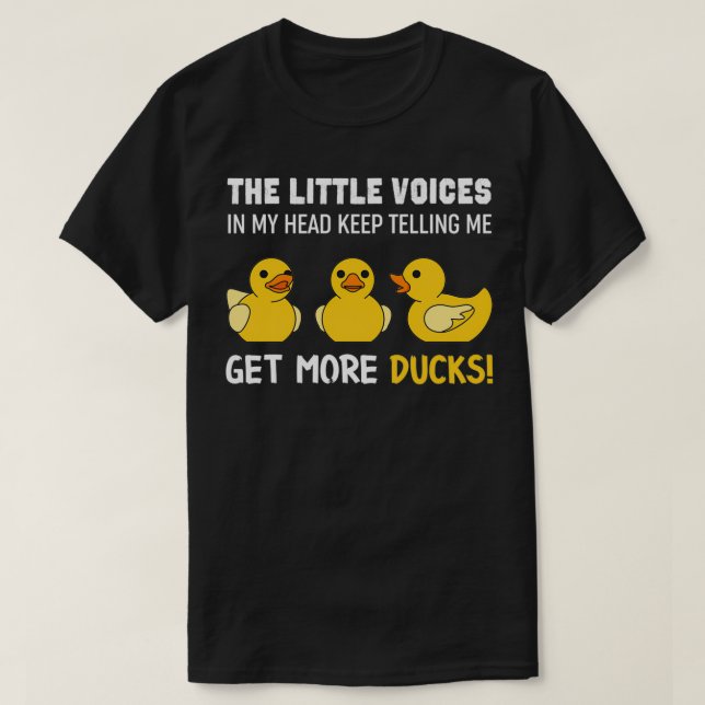 T-shirt Canard en caoutchouc (Design devant)