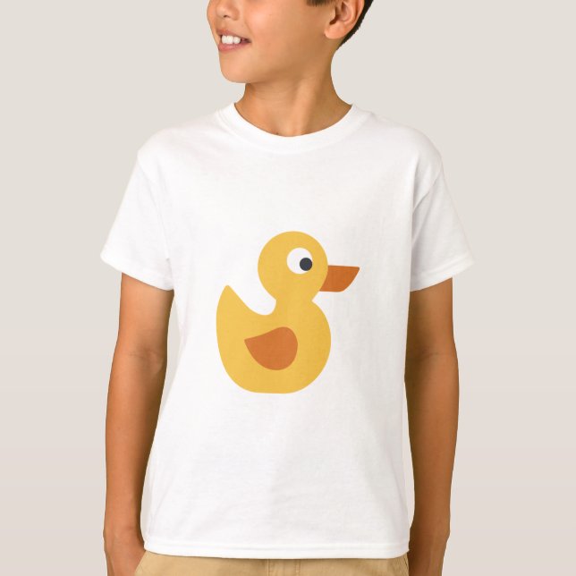 T-shirt canard en caoutchouc (Devant)