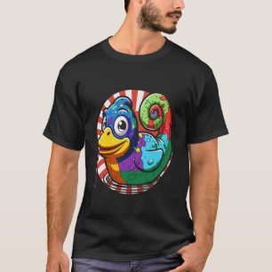 T-shirt Canard en caoutchouc caméléon