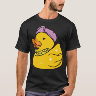 T-shirt canard en caoutchouc de gangster, petit bandit, an