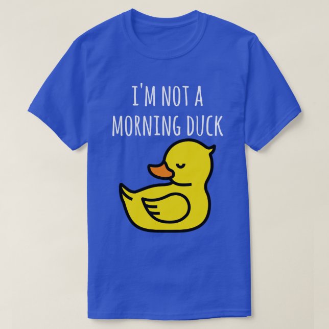 T-shirt Canard en caoutchouc drôle (Design devant)