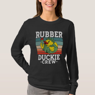 T-shirt Canard en caoutchouc équipage caneton jaune canard