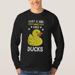 T-shirt Canard En Caoutchouc Étang À Quack Dit 1