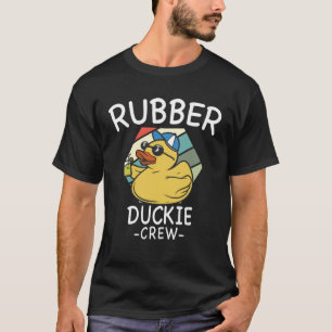 T-shirt Canard en caoutchouc Jaune Canards de bain de l'éq