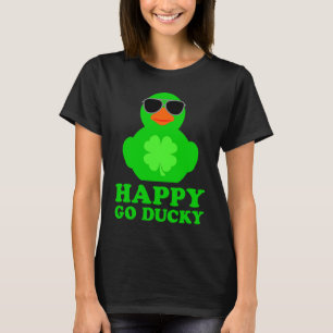 T-shirt Canard en caoutchouc Lunettes de soleil Lucky Funn