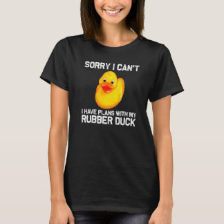 T-shirt Canard En Caoutchouc Pour Hommes Femmes Canards En