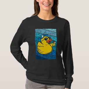 T-shirt Canard en caoutchouc Vintage Retro Summer Party Ca