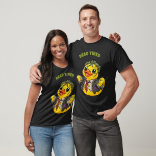 T-shirt Canard en caoutchouc zombie d'Halloween complèteme