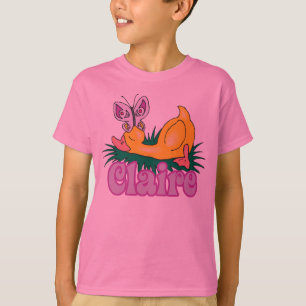 T-shirt canard endormi avec papillon