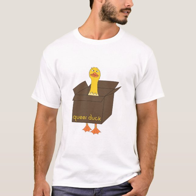 T-shirt Canard étrange (Devant)