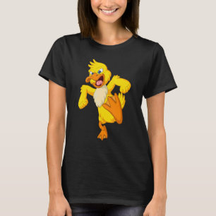 T-shirt Canard Jaune Viande Évidente Viande Viande Bio Fer