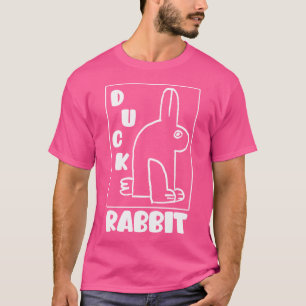 T-shirt Canard Lapin Science Physique Math Graphique Illus