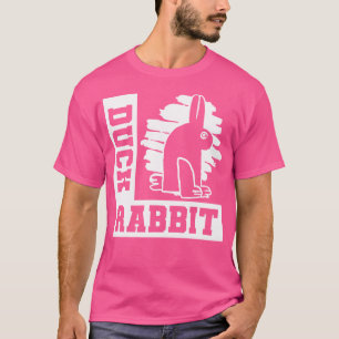 T-shirt Canard Lapin Wittgenstein Philosophe Illusion Opti
