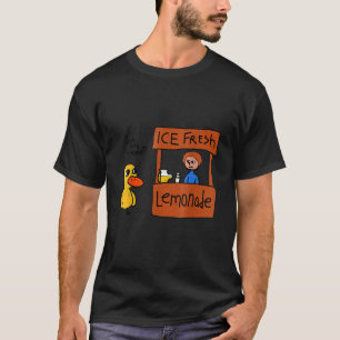 T-shirt Canard Limonade Fraîche Glacée Drôle Des Raisins C
