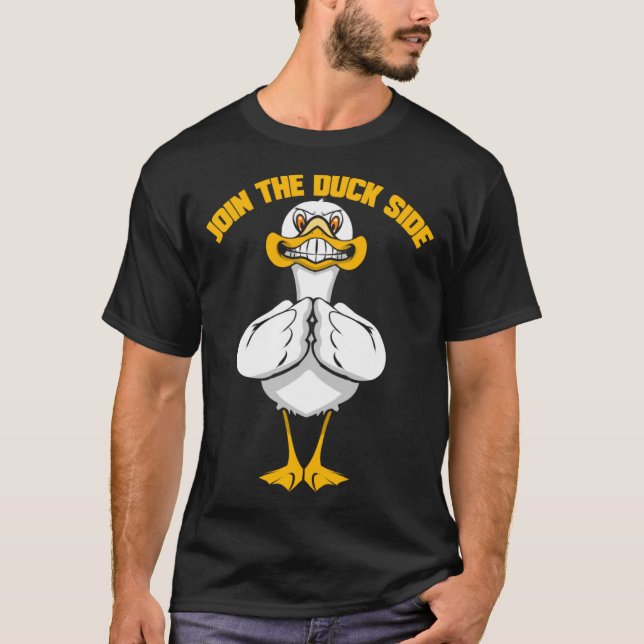 T-shirt Canard malin pour canard (Devant)