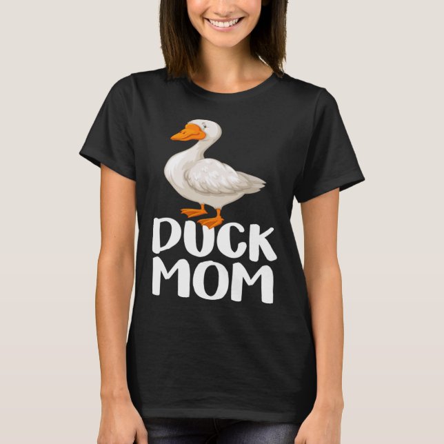 T-shirt Canard Maman Rubber Canard Canard Animal (Devant)