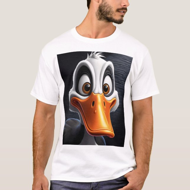 T-shirt Canard mignon. (Devant)
