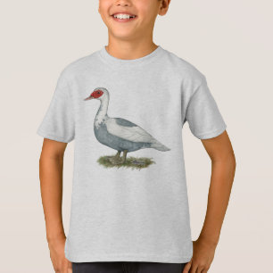 T-shirt Canard mousseux bleu